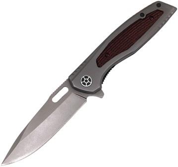 ElitEdge Linerlock Pocket Knife Gray - EE10B001GY