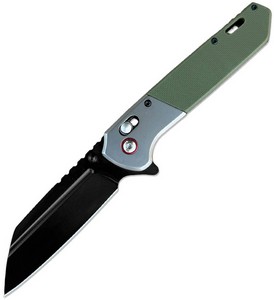 EE10B021BGN ElitEdge Axis Lock Pocket Knife G10 Green