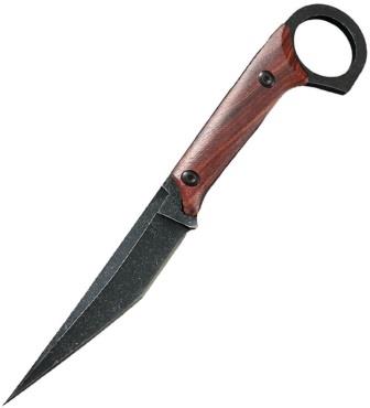 EE20691WD ElitEdge Karambit Fixed Blade Knife Wood