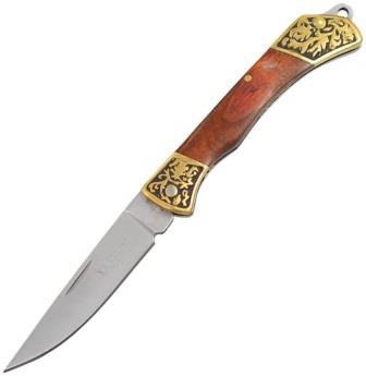 ER2023RD Elk Ridge Slip Joint Pocket Knife Wood