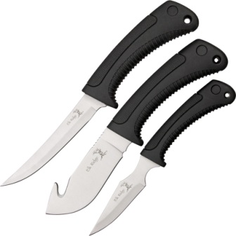 ER261 Elk Ridge Three Piece Outdoor Hunting Knife Set