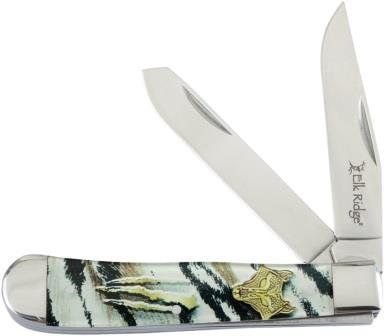 ER42452BK Elk Ridge Trapper Pocket Knife Black