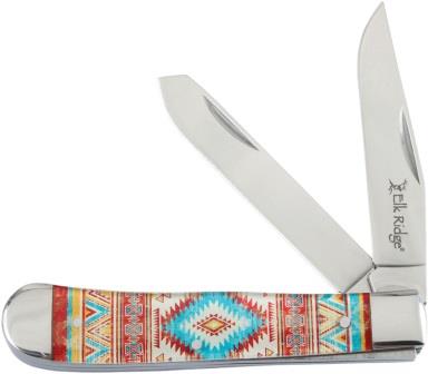 ER42452OR Elk Ridge Trapper Pocket Knife Orange