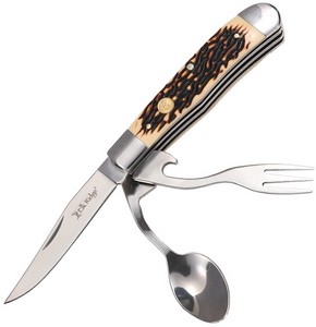 ER439BN Elk Ridge Multi Tool Folder Faux Bone