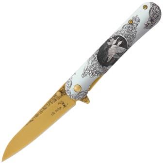 ERA2007GS Elk Ridge Framelock Spring Assisted Folder Pocket Knife