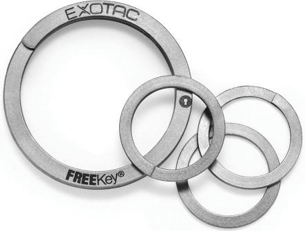 ET02845 Freekey Slim System Key Ring