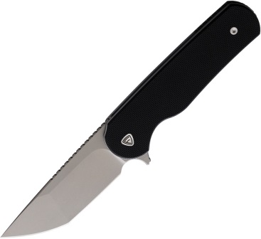 FF012B Ferrum Forge Knife Works Zelex Linerlock Pocket Knife Black