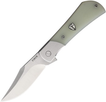 FKCFT003 FINCH Flint Linerlock Pocket Knife Jade G10