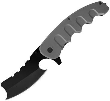 FLNKS1680GY Falcon Linerlock Pocket Knife Gray