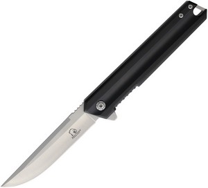 FLNKS2110BK Falcon Linerlock Pocket Knife Spring Assisted Opening Black