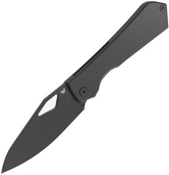 FLY1481B Flytanium Theory Framelock Pocket Knife Black