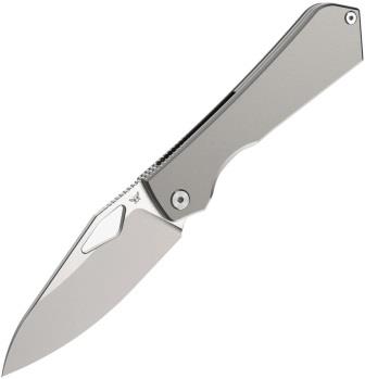 FLY1481S Flytanium Theory Framelock Pocket Knife Satin