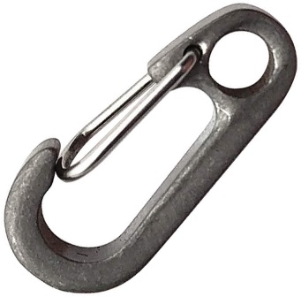 FLY645 Flytanium Small Titanium Gate Clip