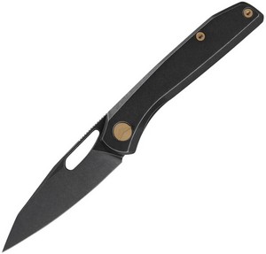 FMR23007B FerraMonster Xandros Framelock Pocket Knife Titanium Black