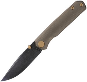 FMR23008C FerraMonster Kroma Framelock Pocket Knife Titanium Bronze