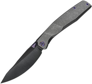 FMR23009B FerraMonster Astrome Framelock Pocket Knife Titanium Black