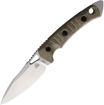FOB055 Fobos Cacula Fixed Blade Knife OD Green/Black