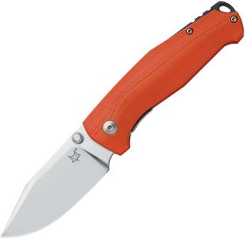 FOX523OR Fox TUR Linerlock Pocket Knife Orange