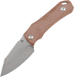 Tenable Loki Fixed Blade Knife Brown Micarta - G1058A5