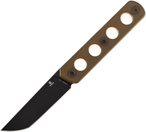 Tenable Foosa Fixed Blade Knife Amber PEI - G2020A3