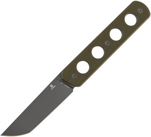 G2020A4 Tenable Foosa Fixed Blade Knife Olive G10