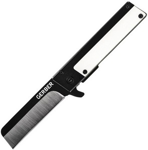 G3732 Gerber Quadrant Framelock Pocket Knife Black White