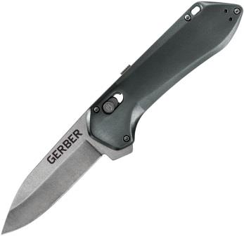 G3764 Gerber Highbrow Compact Lockblade Pocket Knife Spring Assisted Gray