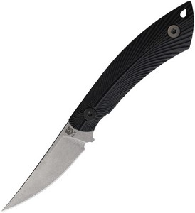GCKBDDBK Gahagan Customs Bird Dog Fixed Blade Knife Black