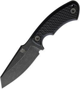 GCKCRNHBK Gahagan Customs Cairn Fixed Blade Knife Black