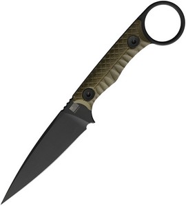 GCKINFOD Gahagan Customs Infiltrator Fixed Blade Knife OD Green