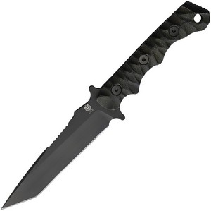 GCKRRCTBK Gahagan Customs RRC Fixed Blade Knife Black