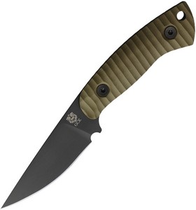 GCKYGBOD Gahagan Customs Young Buck Fixed Blade Knife OD Green
