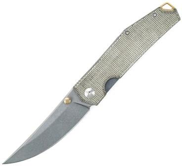 GM10258 GiantMouse ACE Clyde Linerlock Pocket Knife Green Micarta