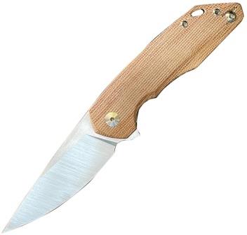GM10876 GiantMouse ACE Corta Linerlock Pocket Knife Natural Micarta