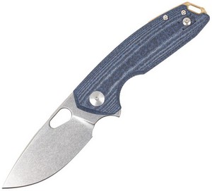 GM11392 GiantMouse Tribeca Linerlock Pocket Knife Denim Micarta