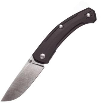 GM11620 GiantMouse ACE Iona V2 Linerlock Pocket Knife Black Micarta