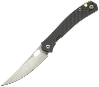 GM12115 GiantMouse ACE Bleecker Framelock Pocket Knife Carbon Fiber
