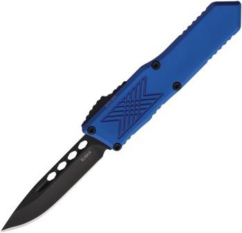 Guardian Tactical Automatic Pocket Knife GTX025 OTF Drop Point Blue - GT124111BL