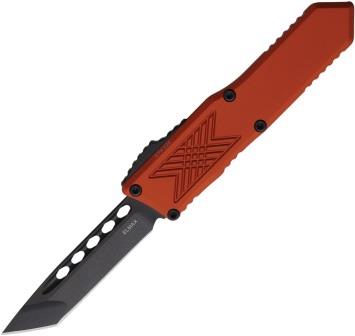 GT124121BO Guardian Tactical Automatic Pocket Knife GTX025 OTF Tanto Orange