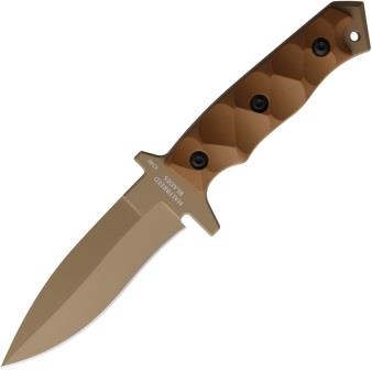 HBBMCK01DE Halfbreed Blades Medium Clearance Fixed Blade Knife FDE