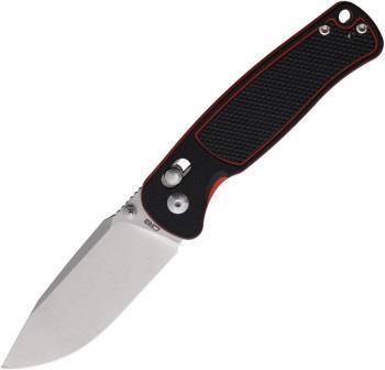 J1943BRE CJRB Shale Crossbar Lock Pocket Knife Black/Red