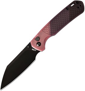 J1945BRD CJRB Pyrite Light Button Lock Pocket Knife