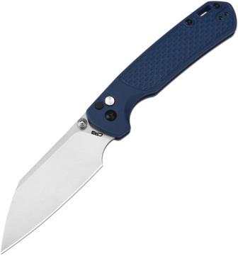 CJRB Large Pyrite Light Button Lock Pocket Knife - J1945LBU