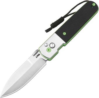 J1951SBK CJRB Locust Button Lock Pocket Knife Black