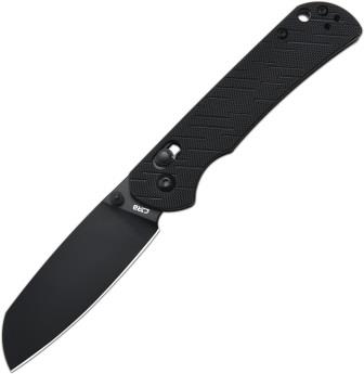 J1953BBK CJRB Lyrid Crossbar Lock Pocket Knife Black G10