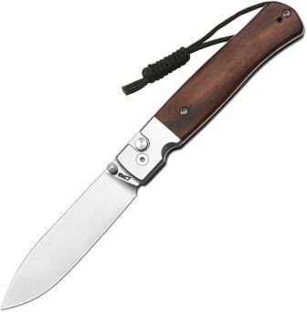J1961WD CJRB Glacier Button Lock Pocket Knife Wood
