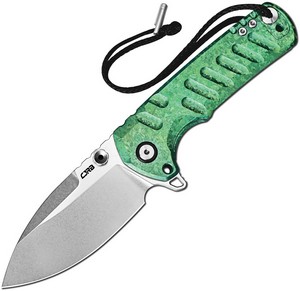 J1966GCGN CJRB Tundra Framelock Pocket Knife Green