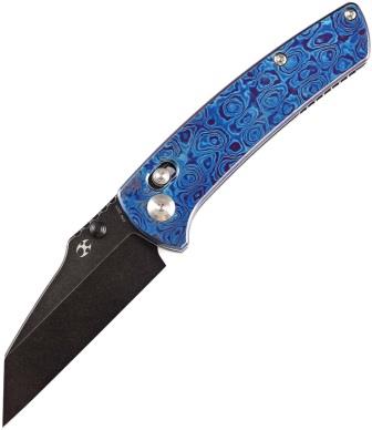 K1015M1 Kansept Knives Main Street Crosslock Pocket Knife Blue