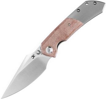 K1034A6 Kansept Knives Fenrir Linerlock Pocket Knife Brown