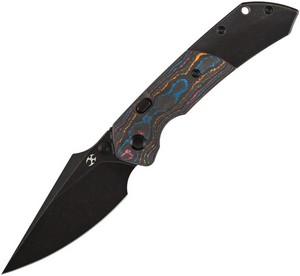 K1034H1 Kansept Fenrir Top Linerlock Pocket Knife 80s Camo